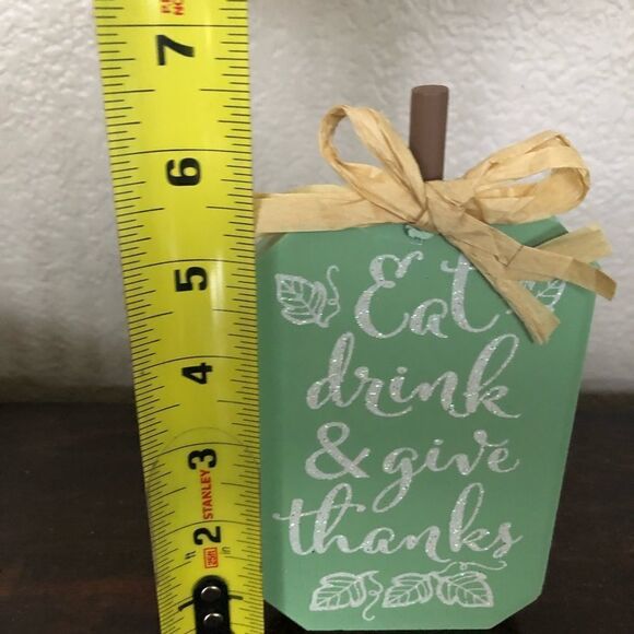 $5 w/Bundle! Fall Thanksgiving Wood Sign Decor - Picture 2 of 2